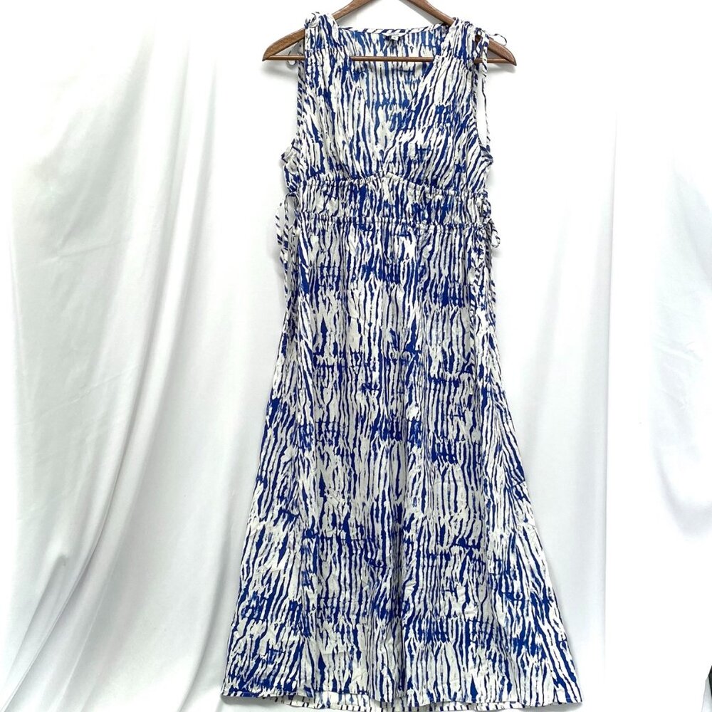 RAILS Womens Midi Tank Sundress Size M Blue White CONSTANTINE Pullover Beach